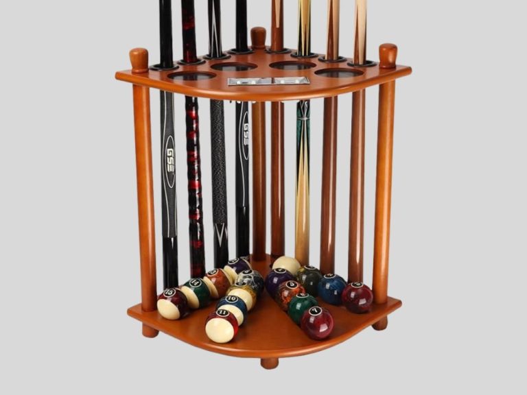 Corner-style Cue And Ball Rack - Interpool