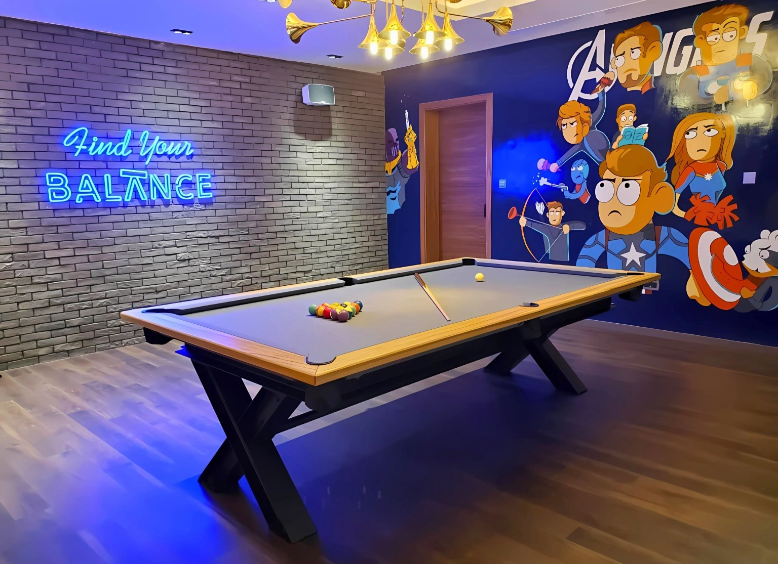 Pool Table Dubai Interpool Meteor Table