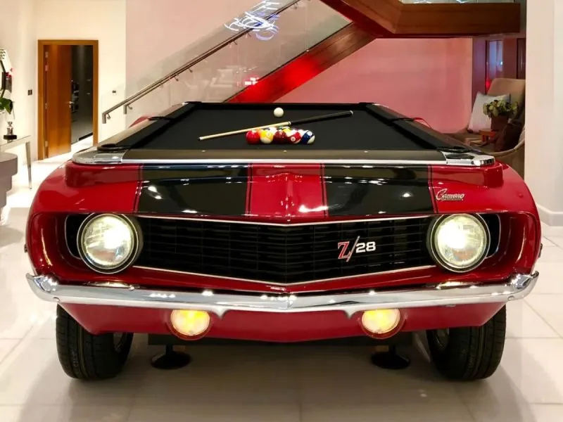 Camaro - 1969 SS & z28 Collectors Edition Billiards Table Dubai